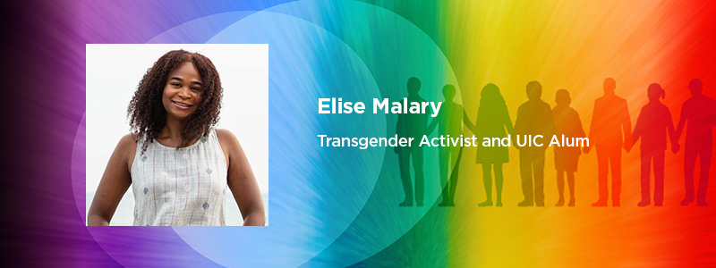 Elise Malary, Transgender Activist and UIC Alum