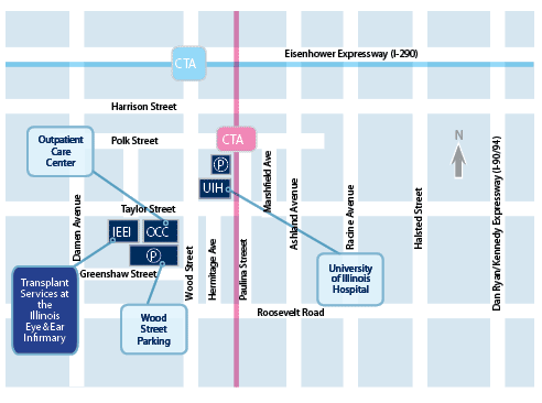 Transplant Services Map