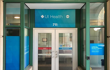 Entrance to University Village Physical Therapy