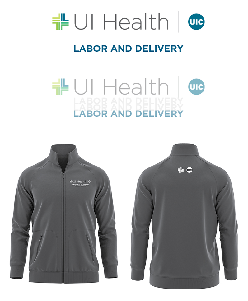 UI Health Fleece and Labor and Delivery Logo