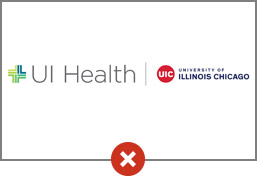 UI Health and UIC logos