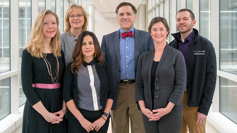 Members of the UI Health Support Oncology Team