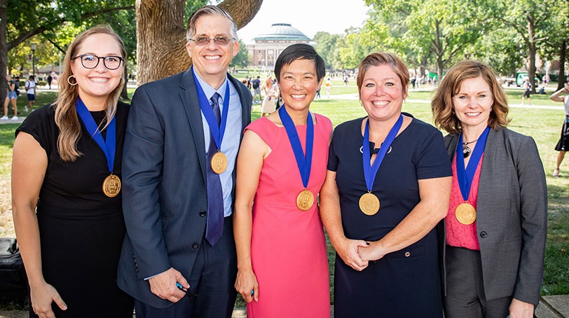 7 UI Health Leaders Receive Presidential Medallion