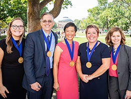 7 UI Health Leaders Receive Presidential Medallion