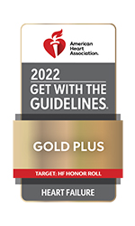 Get With The Guidelines®–Target: Heart Failure Gold Plus Quality Achievement Award