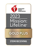 •	Mission: Lifeline® STEMI Receiving Gold Plus