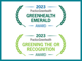 UI Health Recognized with 2 Awards for Commitment to Sustainability