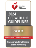 Get with the Guidelines Gold for Coronary Artery Disease STEMI Receiving