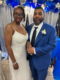 Luciano and Darlene couple photo
