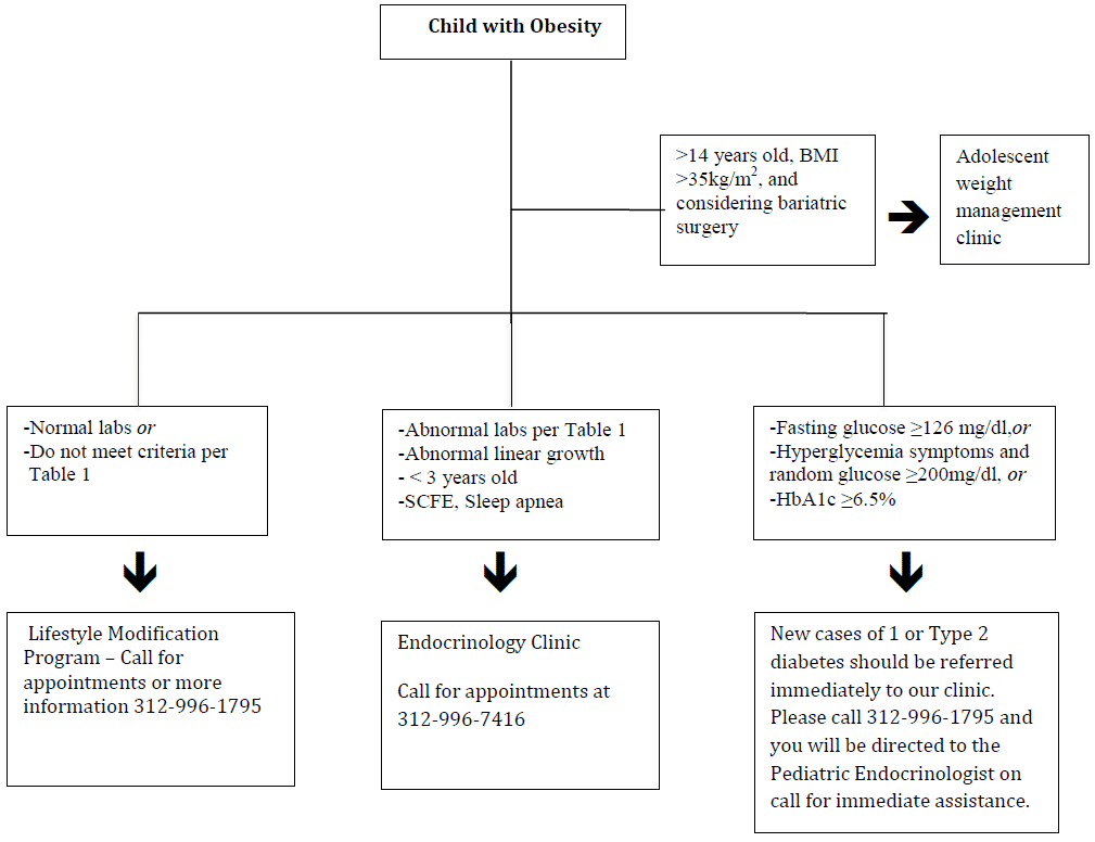 weight management decision tree