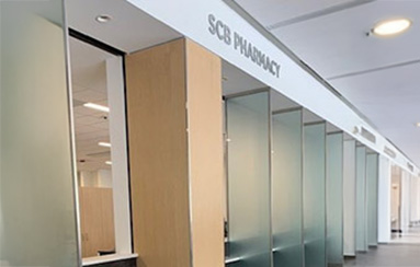 Exterior de Farmacia SCB