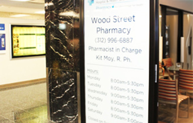 Exterior de Farmacia Wood Street