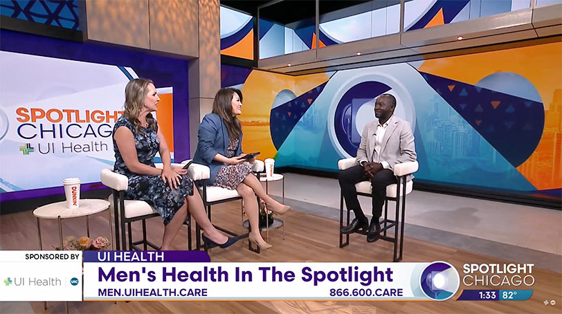 Dr. Michael Charles on WGN
