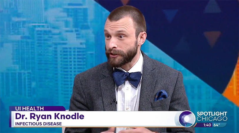 Dr. Ryan Knodle on WGN