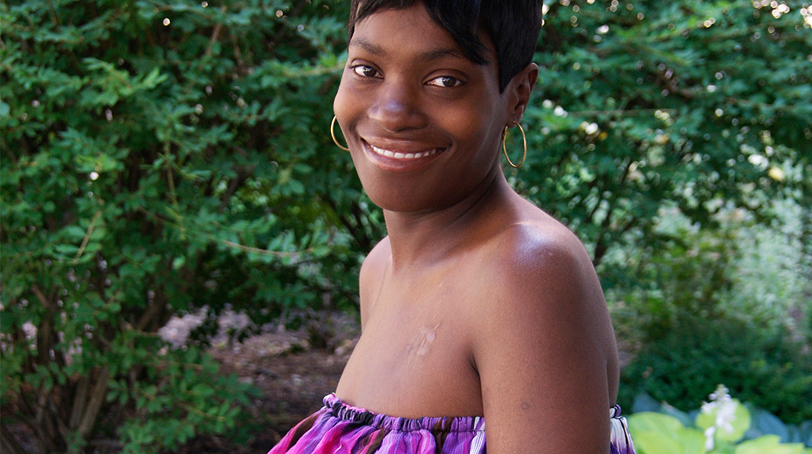 Iesha Thomas was the first patient at UI Health to be cured of sickle cell disease.